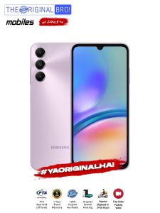 Samsung A05s - 4GB RAM - 128GB Storage - PTA Approved - 12 Months Warranty - Violet - The Original Bro Mobiles - TOB28